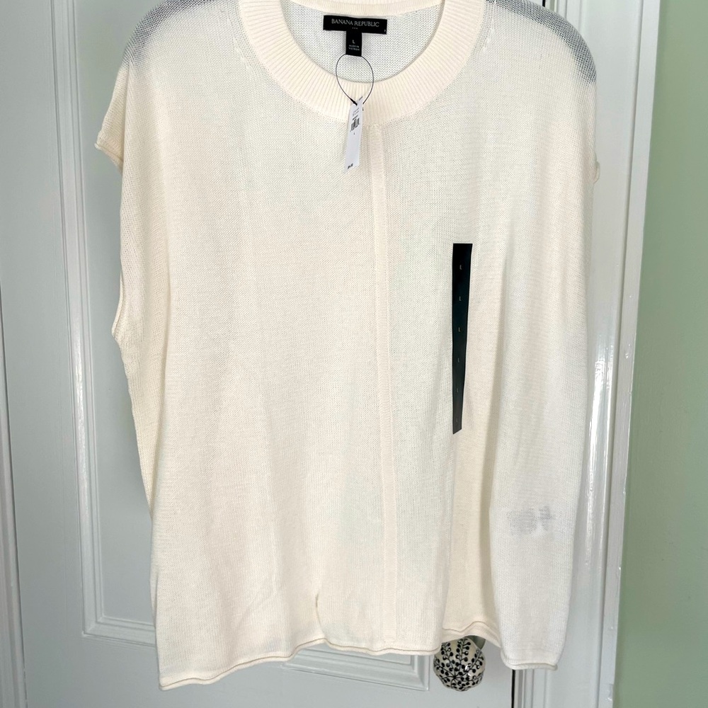Banana Republic soft open weave sweater - NWT!